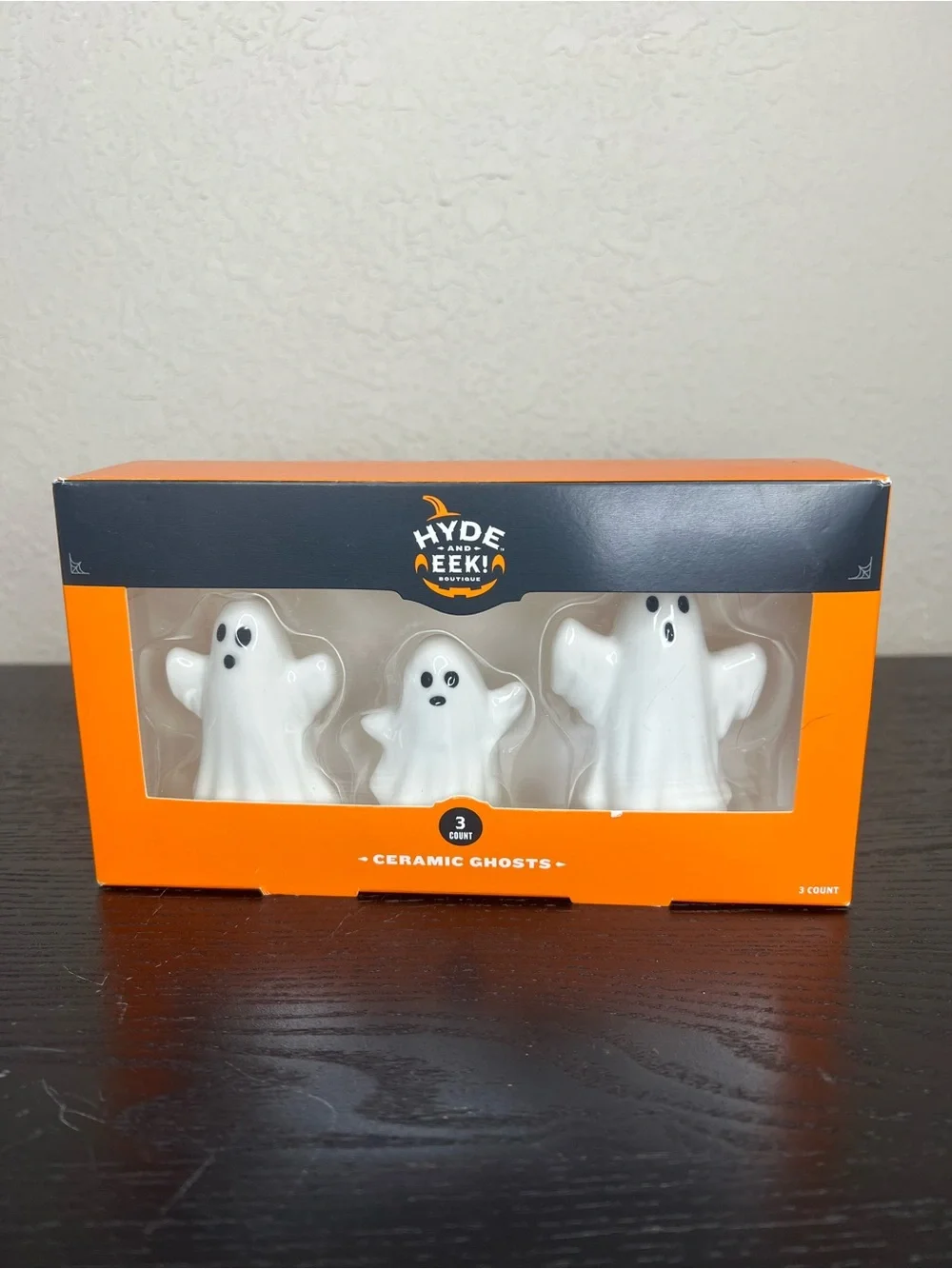 NEW Target Hyde and EEK! Boutique™ Halloween 3pc Shiny Ceramic Ghosts